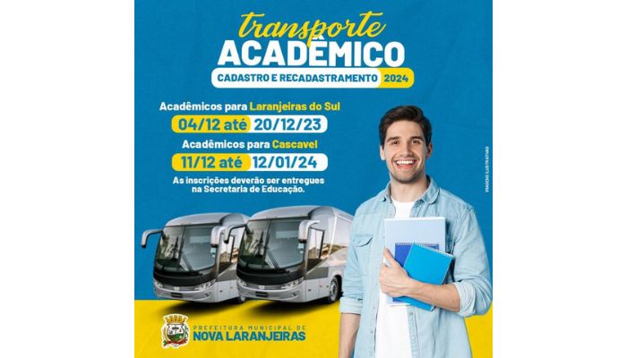 Nova Laranjeiras - Transporte Acadêmico 2024